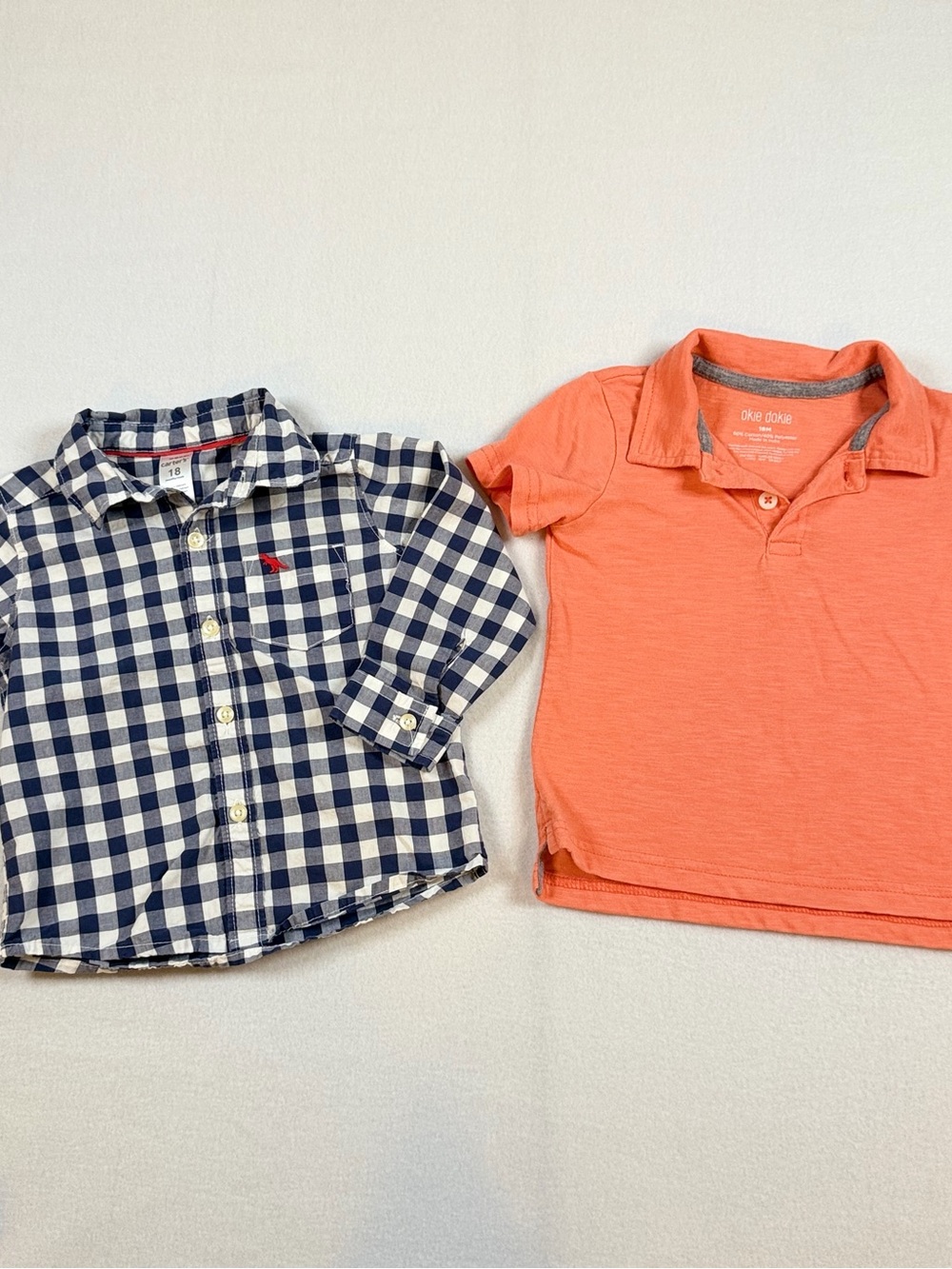 2 piece boys collared shirts